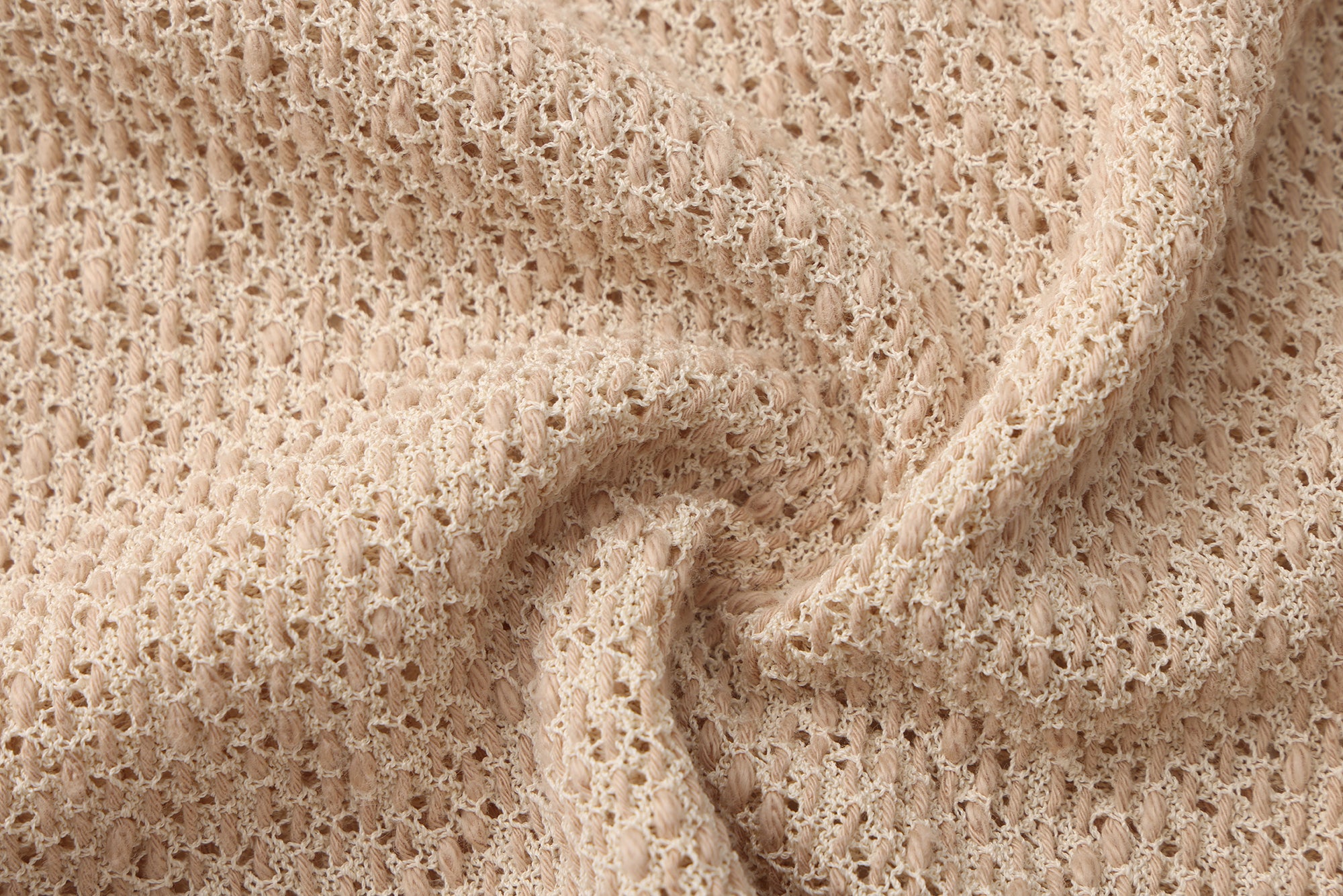 SS26 - BEIGE PAGO KNIT TOP