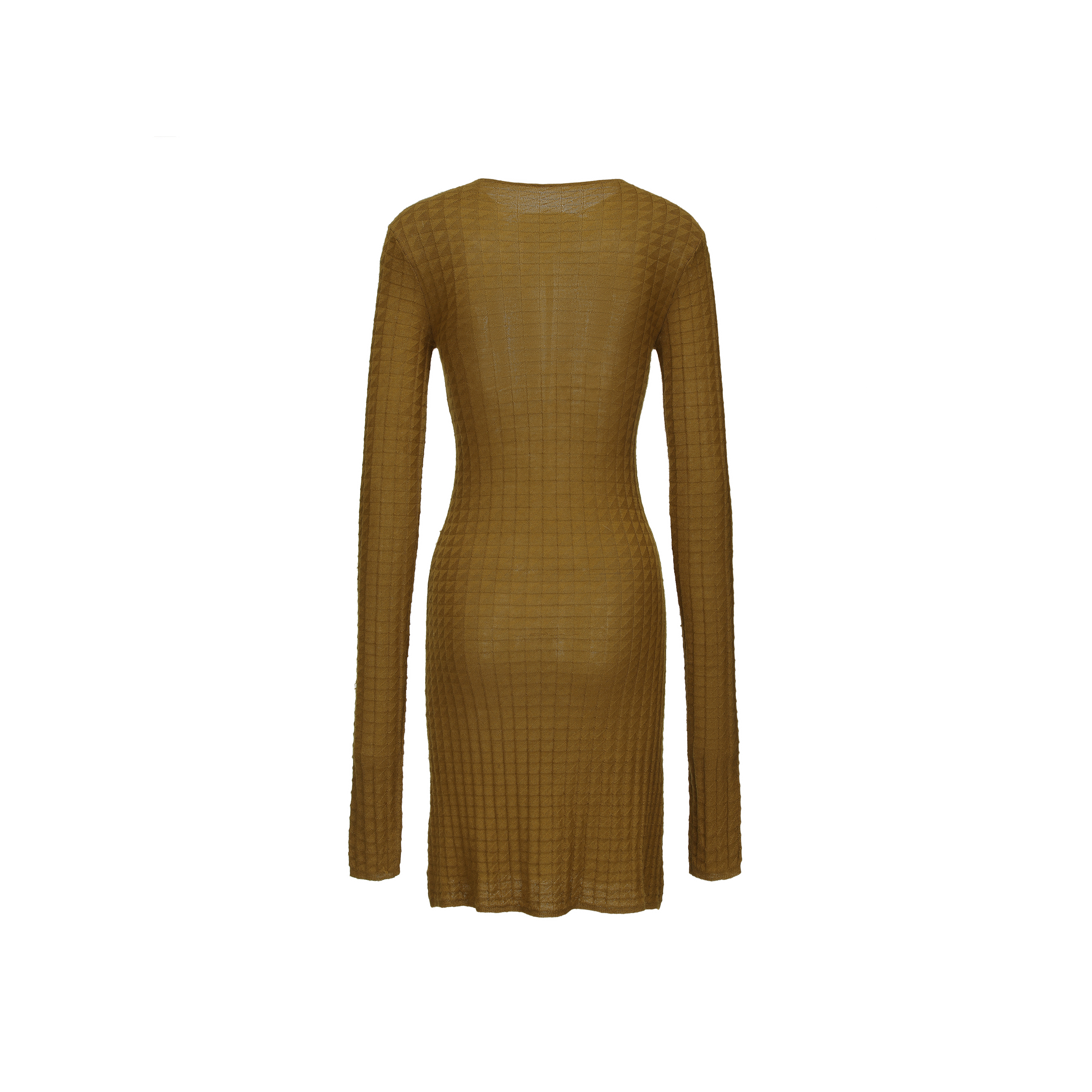 AW24 - OLIVE KNIT LIKOMA DRESS