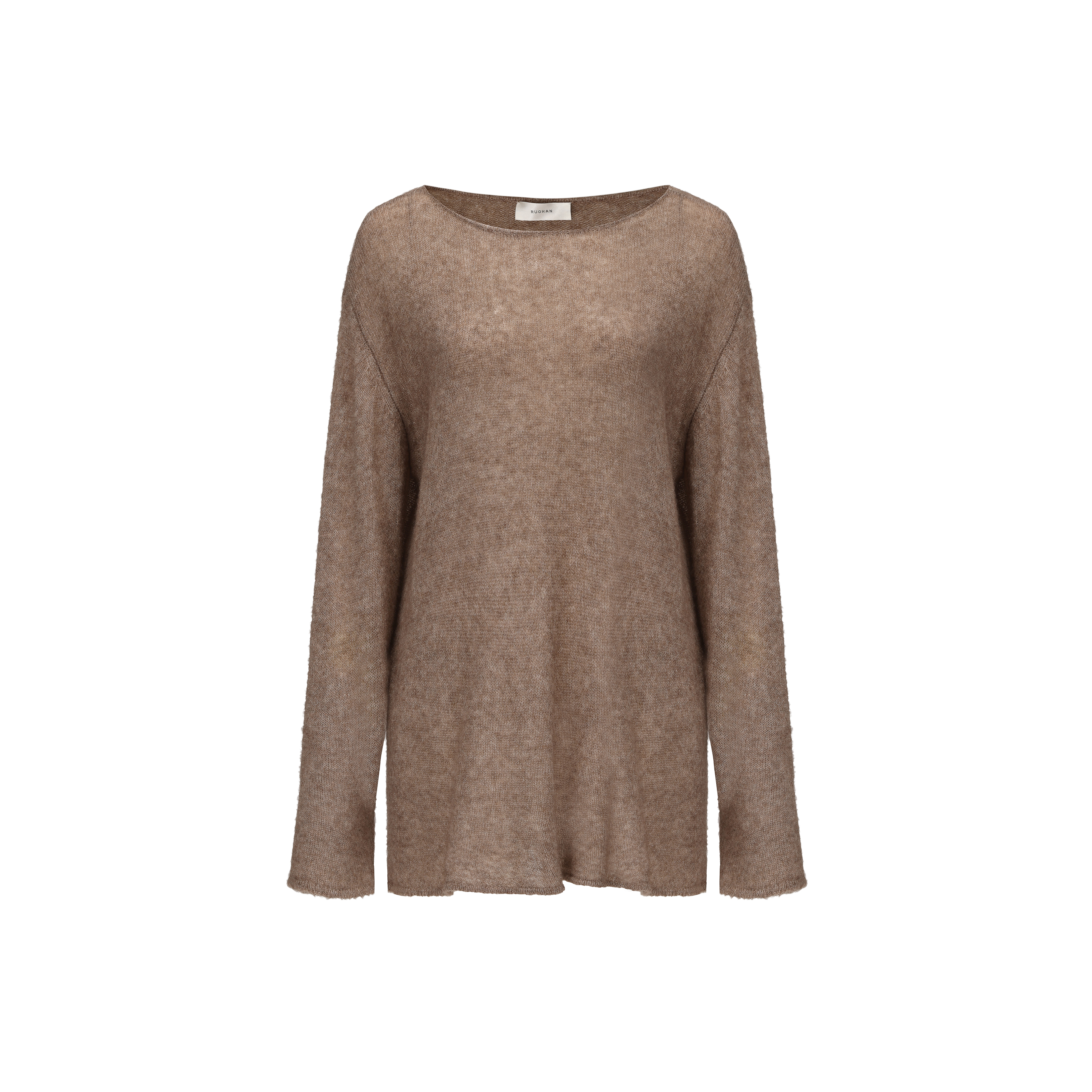 AW24 - BROWN KNIT COMINO TOP