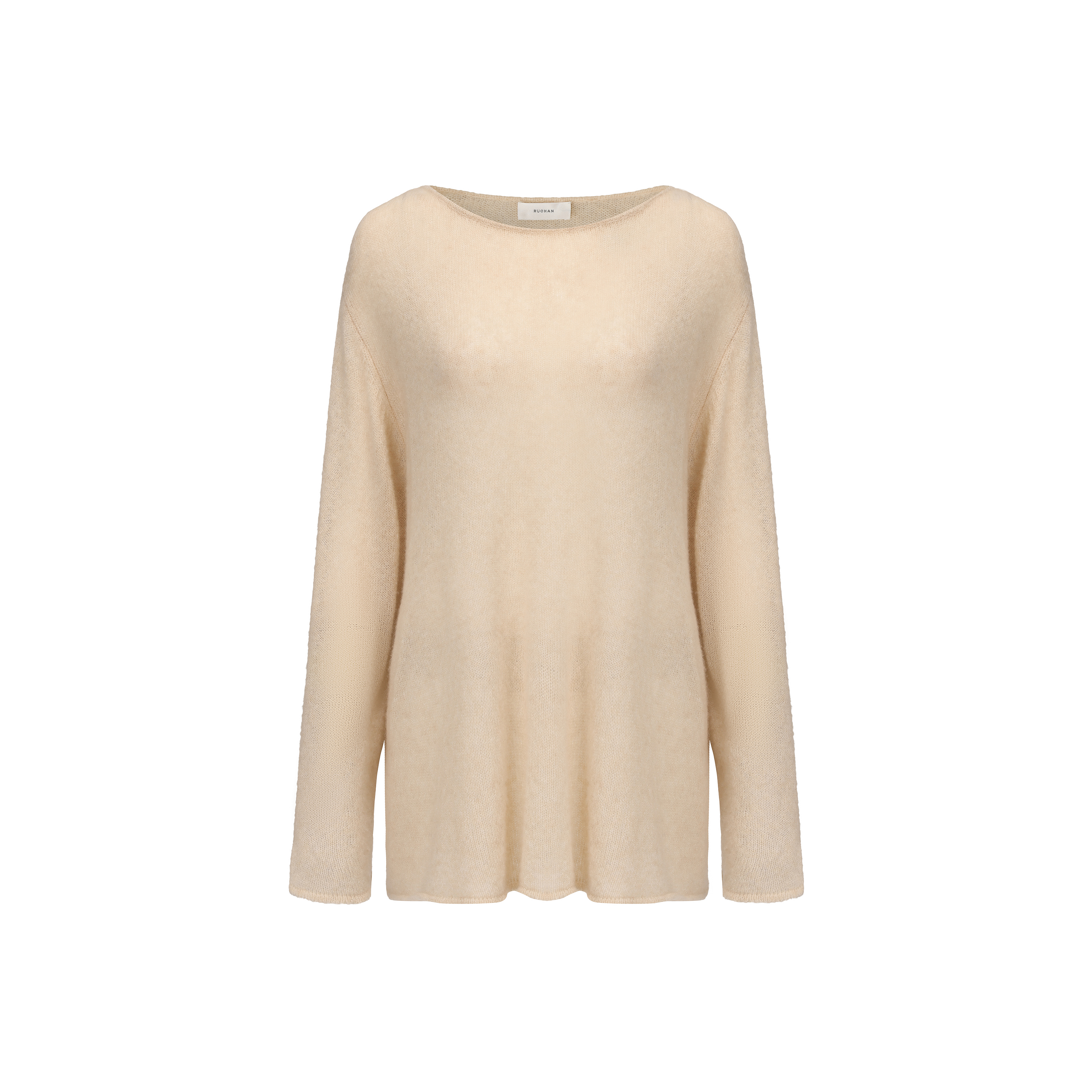 AW24 - BLEACHED SAND KNIT COMINO TOP